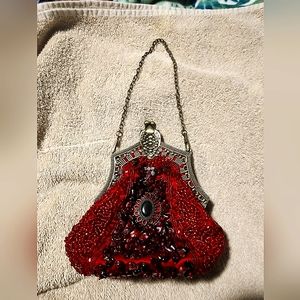 Red Evening purse